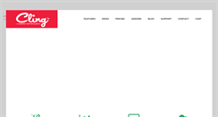 Desktop Screenshot of getcling.com